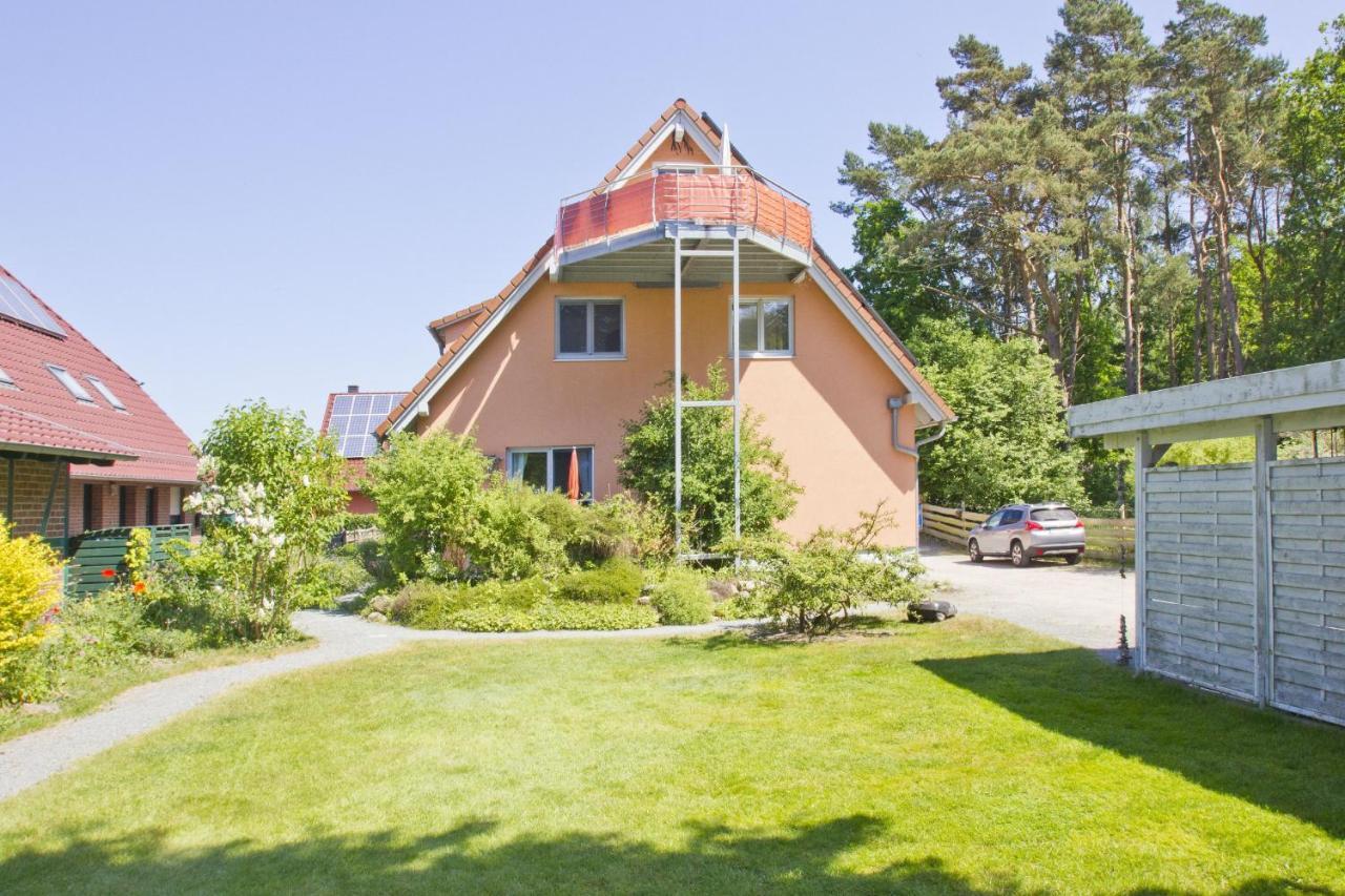 Fewo Am Wald Fewo 03 - Balkon, Gartennutzung, Sauna Glowe Exteriör bild